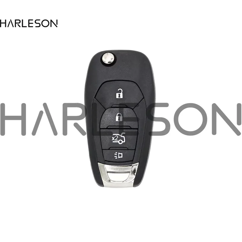 LXP-T004 3/4 Button Remote Flip Key 315MHz 433MHz PCF7941 Fob 2016 2017 2018 for Chevrolet Cruze RPO-XL7 5933405 RPO-XL8 5933402