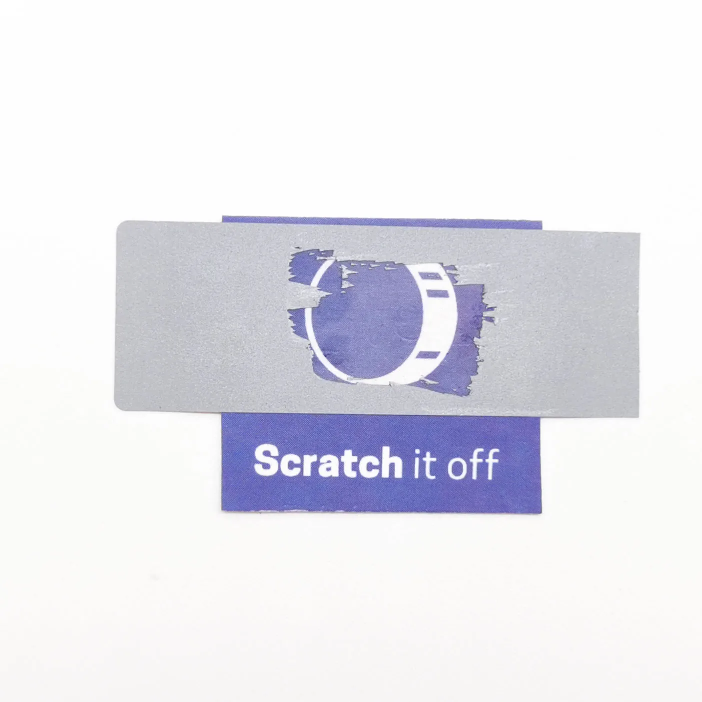 1000Pcs 15*48mm Grey  Scratch Off Stickers  Blank For Secret Code Cover Home Game Wedding Message