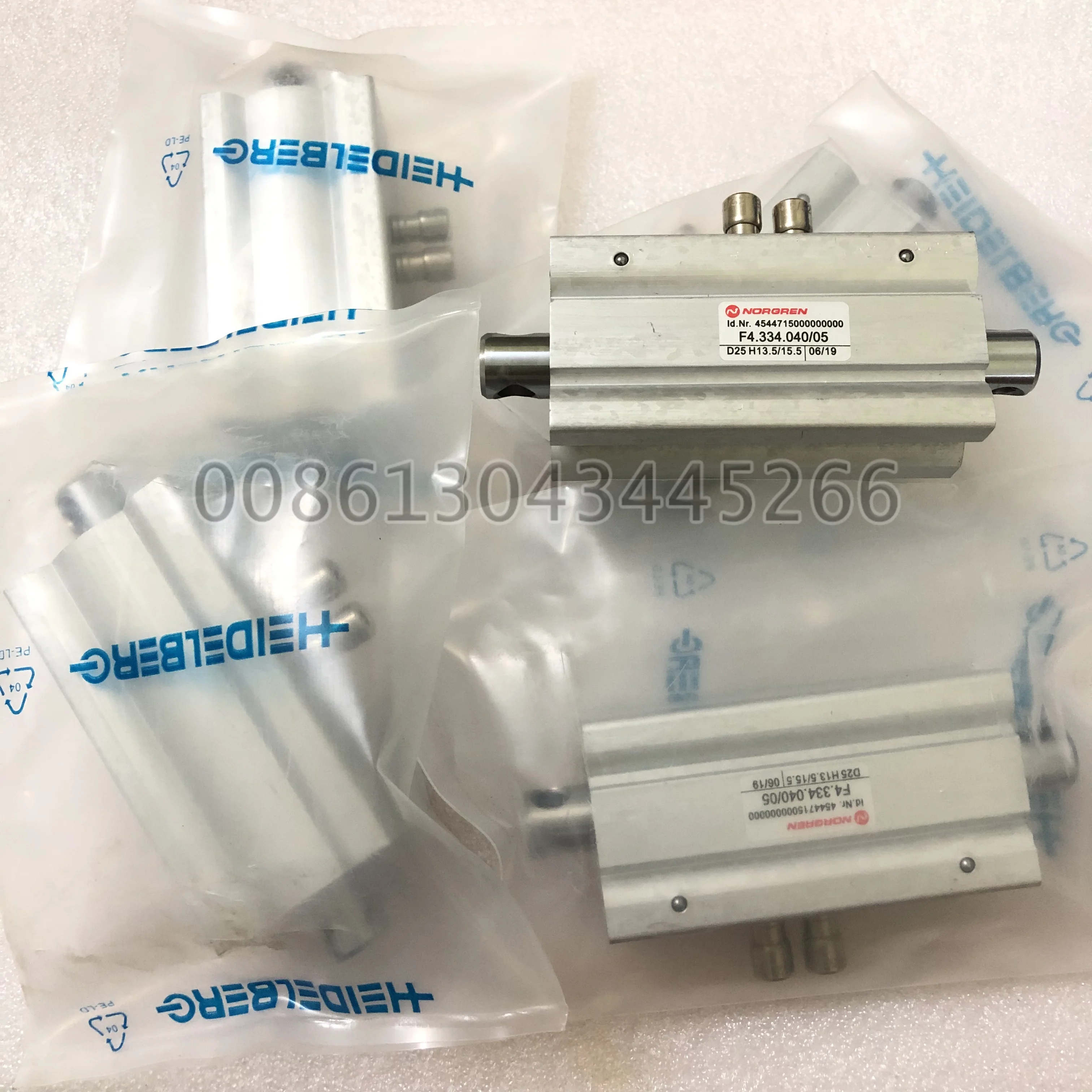 1 Piece New F4.334.040 Heidelberg Pneumatic Cylinder F4.334.040/05 Offset Printing Machine Parts