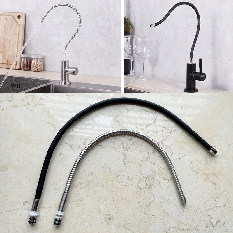 Flexible hose replacement water tube spare parts for your filter drinking faucet