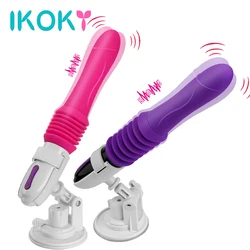 Male Masturbation Machine Automatic Stretching Vibrators for Women Vaginal Anal Plug Dildos Female Masturbator Sex Toys Erotic