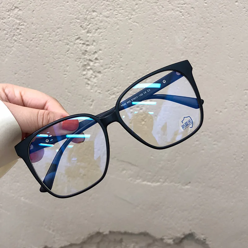 2024 Fashion Transparent Optical Glasses Frame Blue Light Blocking Glasses Flexible Vision Care Computer Eyeglasses Frames