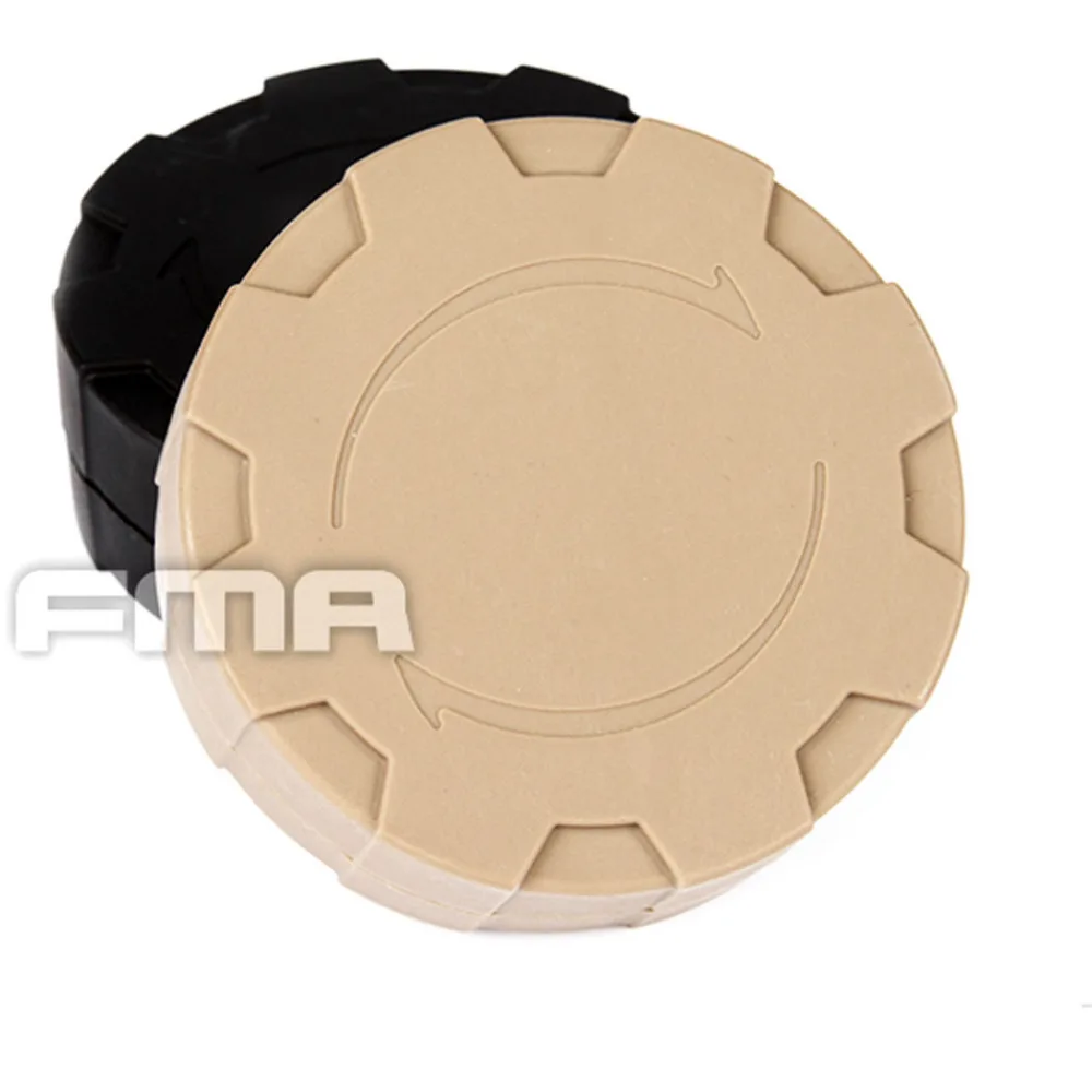 Outdoor FMA Helmet Accessories Gear Wheel Box Helmet Storage Box TB1163-DE/BK