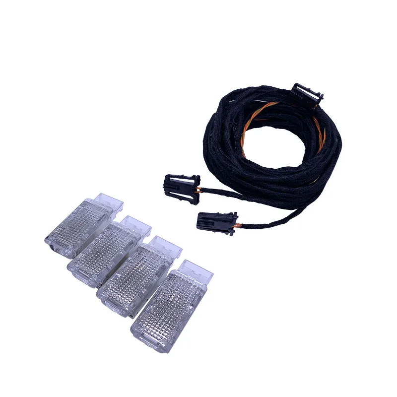 1 conjunto de luz original oem para pés, para golf 6 j etta mk5 mk6 tiguan passat b6 eos polo caddy 7l0 947 415 7l 0947415