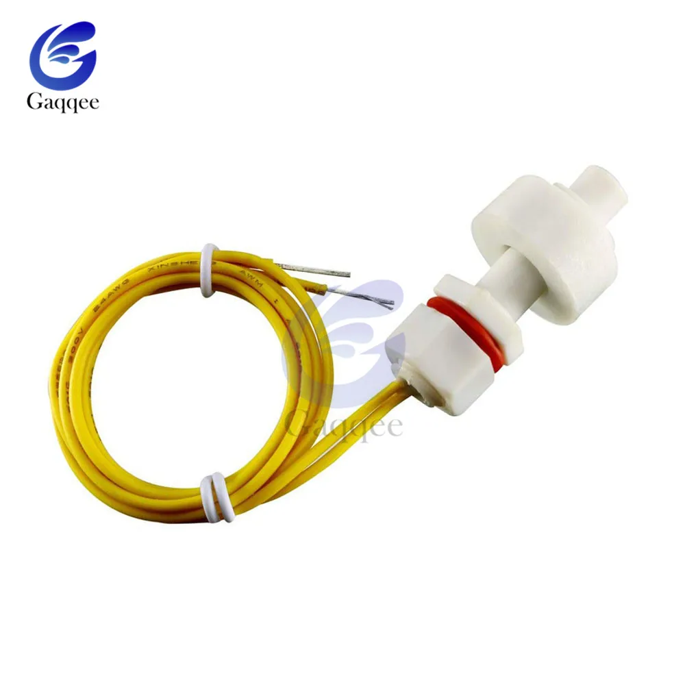 Normally closed low pressure float switch Module ZP2508 Mini PP Tank Pool Water Liquid Level Sensor Vertical Float Switch 36mm