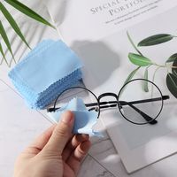 100 Pcs/Pack Glasses Cloth Lens Cleaner Dust Remover Portable Wipes Non-woven Fabric Phone Computer Screen Accessories F3MD