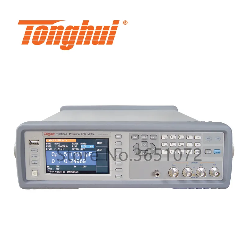 

Цифровой LCR измеритель сопротивления TH2827A, 20 Гц-300 кГц