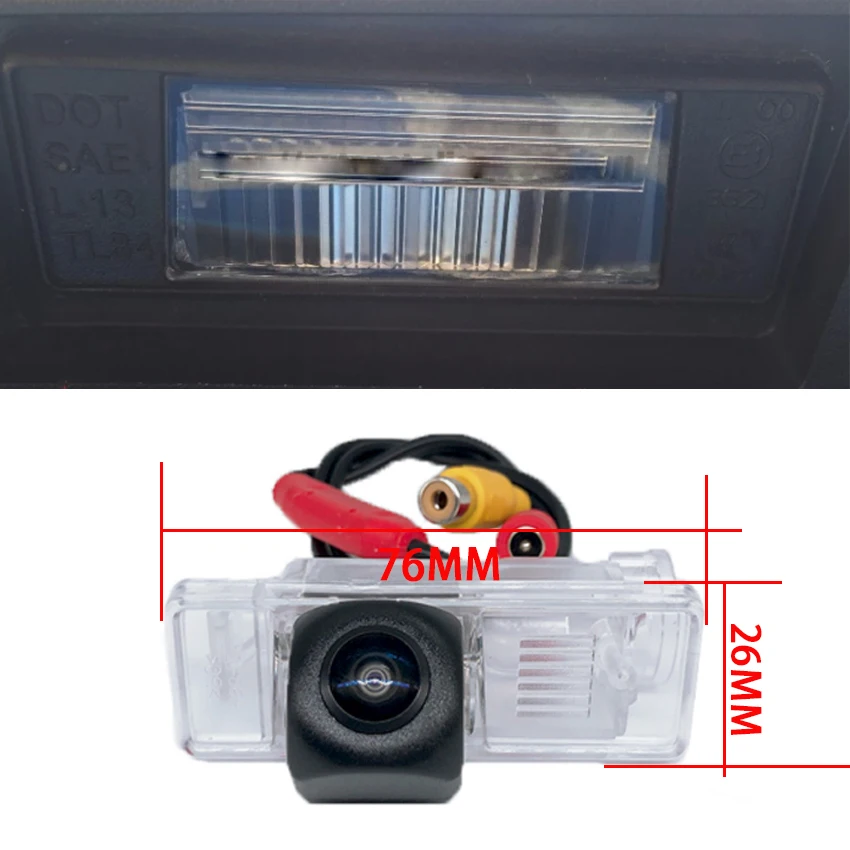 Back up Rear View camera Night Vision Waterproof license plate camera For Mercedes-Benz V-Class 2003~2008 2009 2010 2011 2013