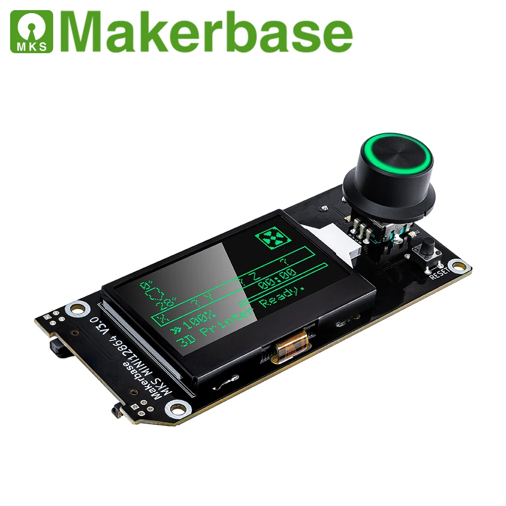 Makerbase MKS MINI12864 V3 вставка SD-карты боковой ЖК-дисплей смарт-экран Запчасти для 3D-принтера MKS SKR VORON mini 12864