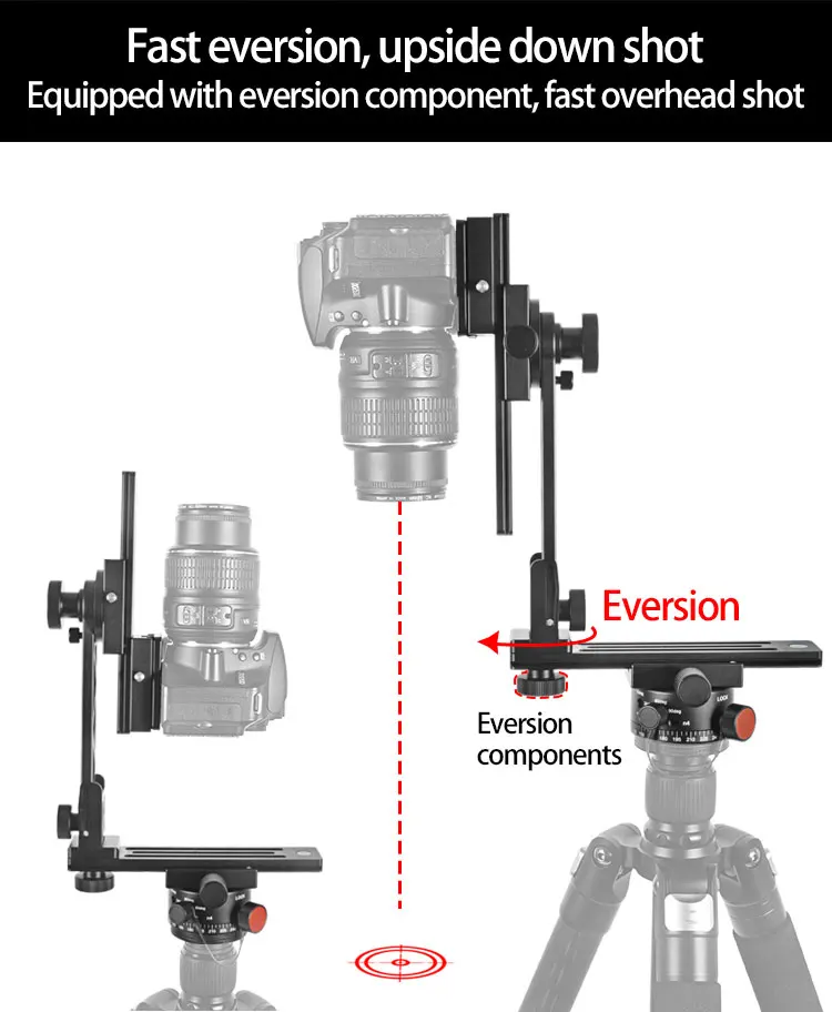 panorama head 360 degree high coverage rotating tripod head with node index plate starry sky shooting for dslr camera