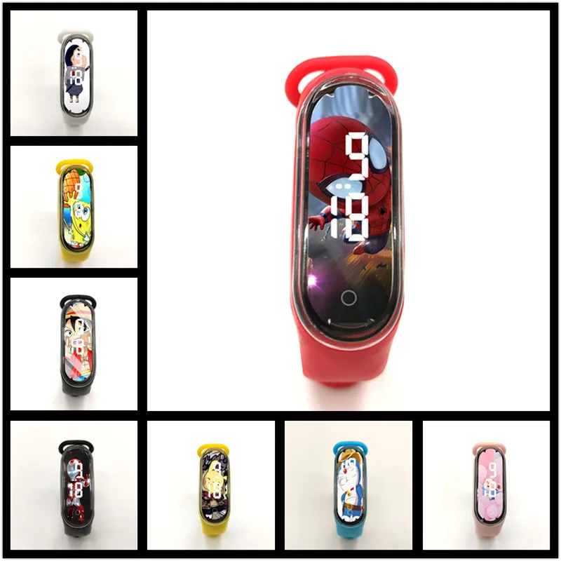 2021 Cartoon Kinderen Elektronische Digitale Led Display Horloges Meisjes Jongen Mode Leuke Horloges Hot Koop Kids Horloges Verjaardagscadeau