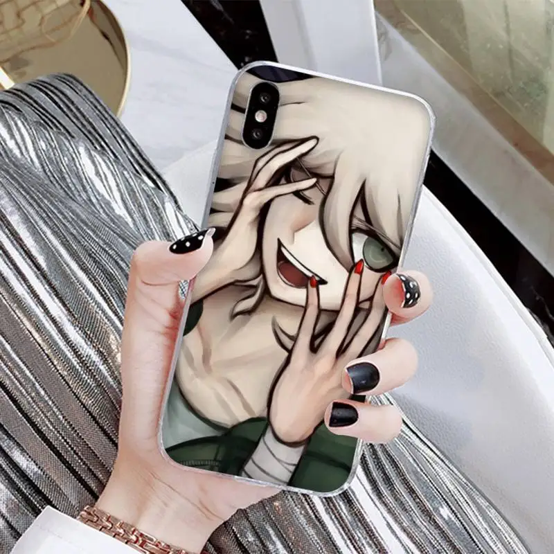 Makoto Nagito Komaeda Anime Phone Case for iphone 13 8 7 6 6S Plus X 5S SE 2020 XR 11 12 mini pro XS MAX