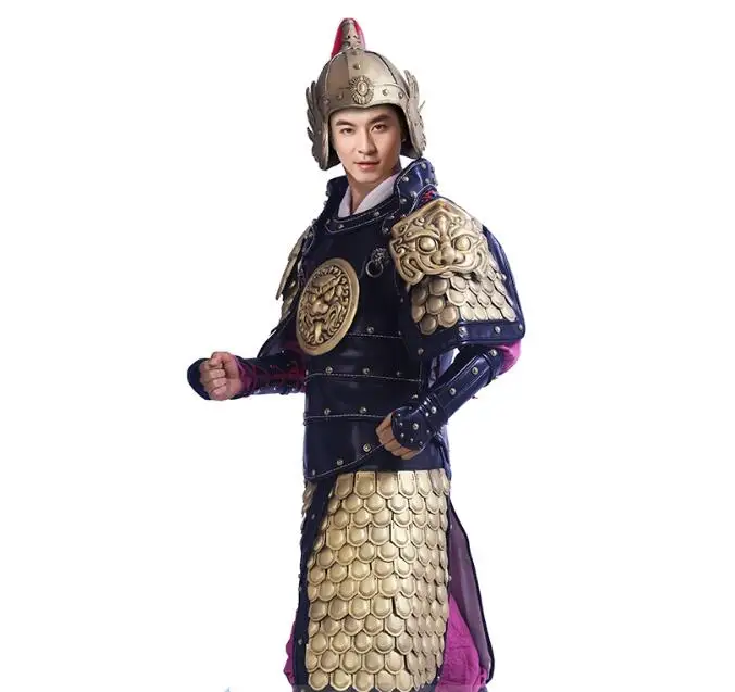 Ancient China Military  wear general armour clothing men film TV Armor drama Outfit performance clothing customization Costume