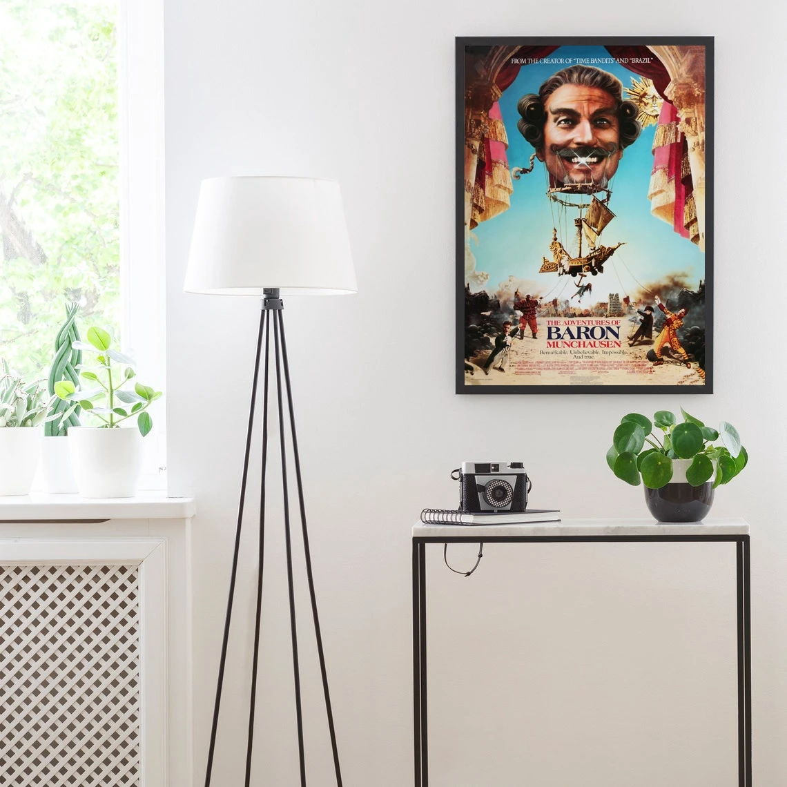 Tha Adventures of Baron Munchausen ملصق الفيلم ديكور المنزل طلاء جدران (بدون إطار) #5