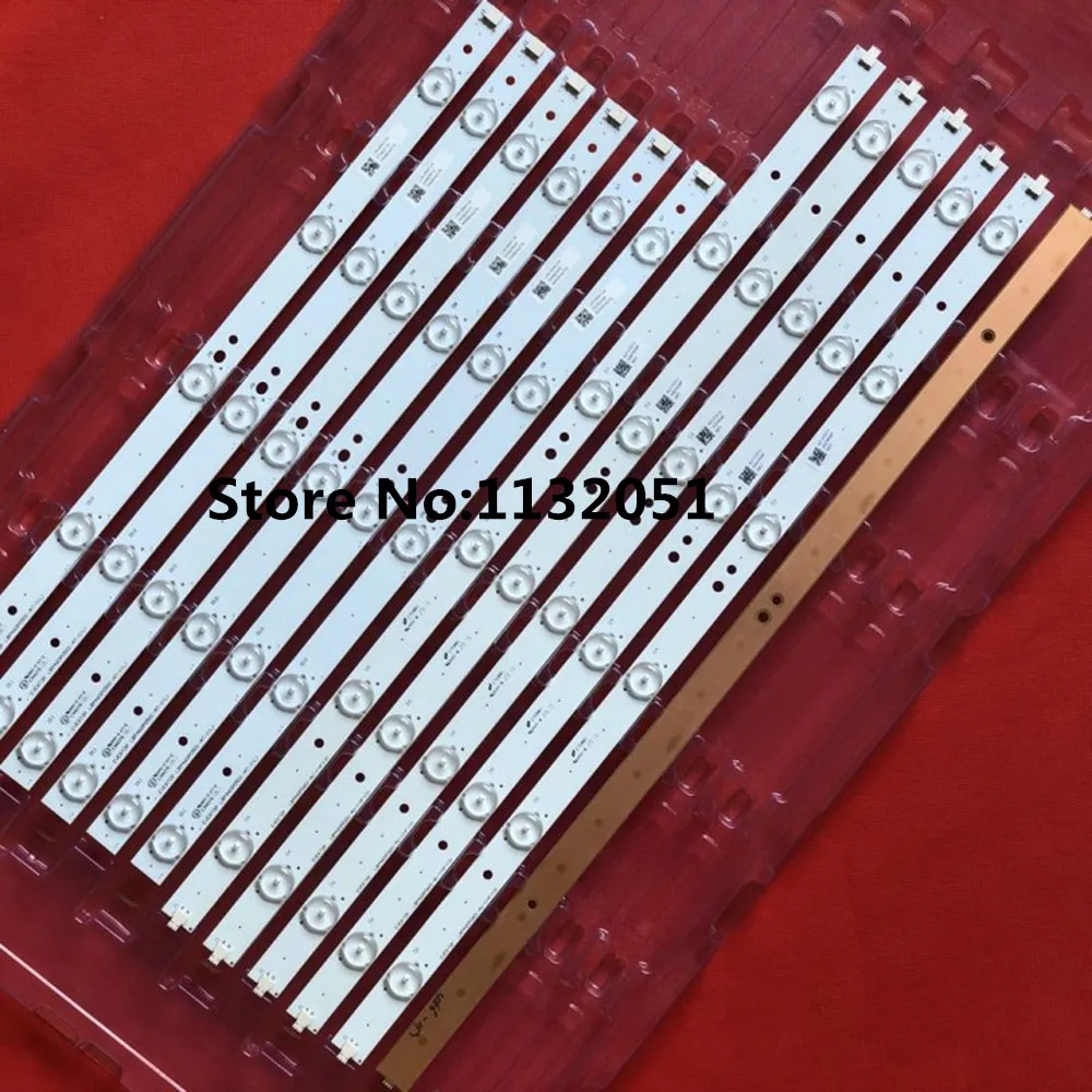 12 قطعة LED الخلفية قطاع ل LC-46LD266K 46PFL3218K LBM460P0601 A1-BU-3 R AU-1 LBM460P0501-AT-1 L TPT460H1-HN04