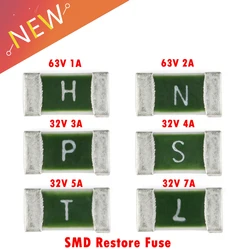 50Pcs/lot A One Time Positive Disconnect SMD Restore Fuse 1206 1A 2A 3A 4A 5A 7A