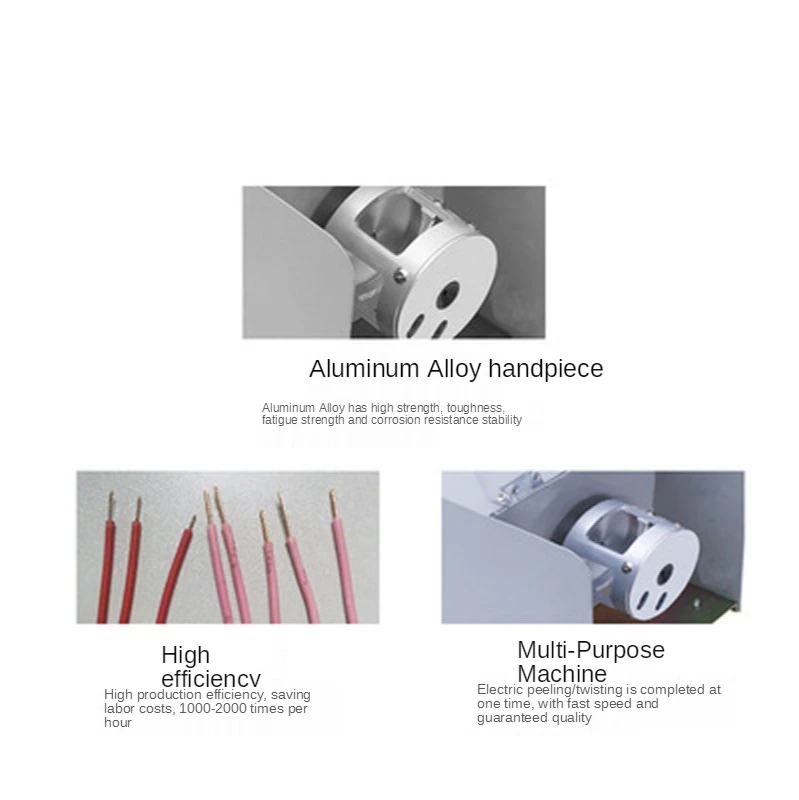 1.2-4.2mm elektryczny ściągacz do kabli miedzianych Twister emaliowana maszyna do ściągania izolacji automatyczna maszyna do skręcania przewodów