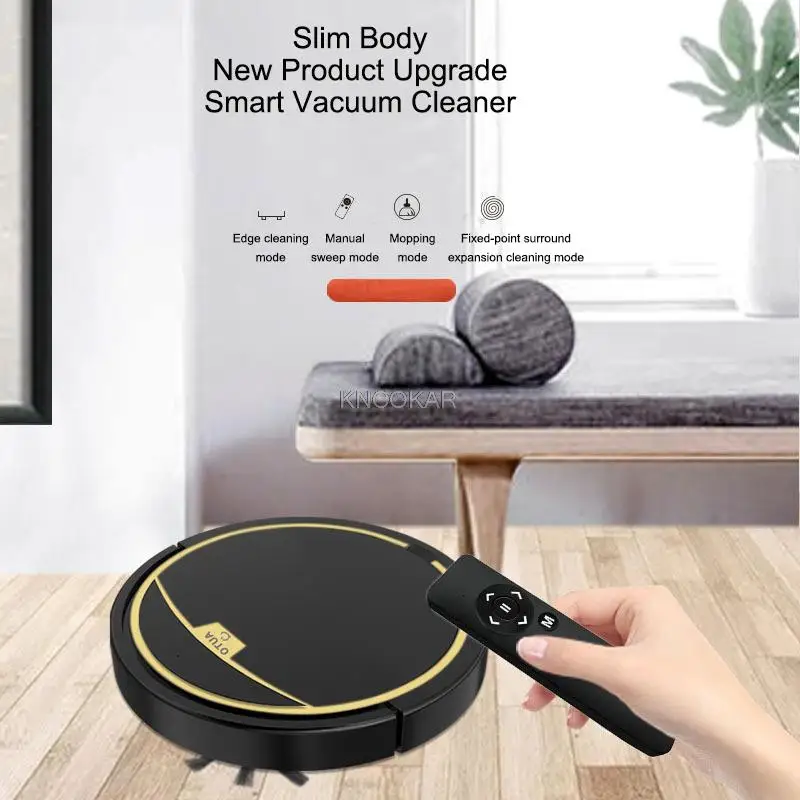 2800Pa Fully Automatic Robot Vacuum Cleaner Mopping and Sweeping Dual Mode Sweeping Robot Anti-dropping Vacuuming Robot