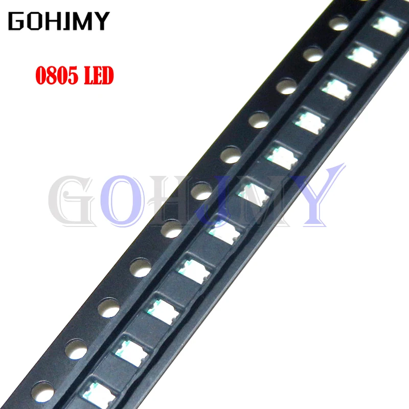 100Pcs 0402 0603 0805 1206 1210 3528 5050 5730 Led แบบ Smd Light Emitting Diode โปร่งใสสีแดงสีเหลืองสีเขียวสีขาวสีฟ้า LED ไดโอด