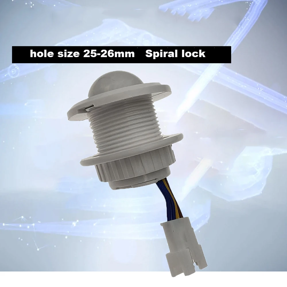 Interruptor de luz con Sensor PIR, interruptor inteligente LED de 110V, 220V, Sensor de movimiento infrarrojo PIR, encendido y apagado automático, 1 ud.