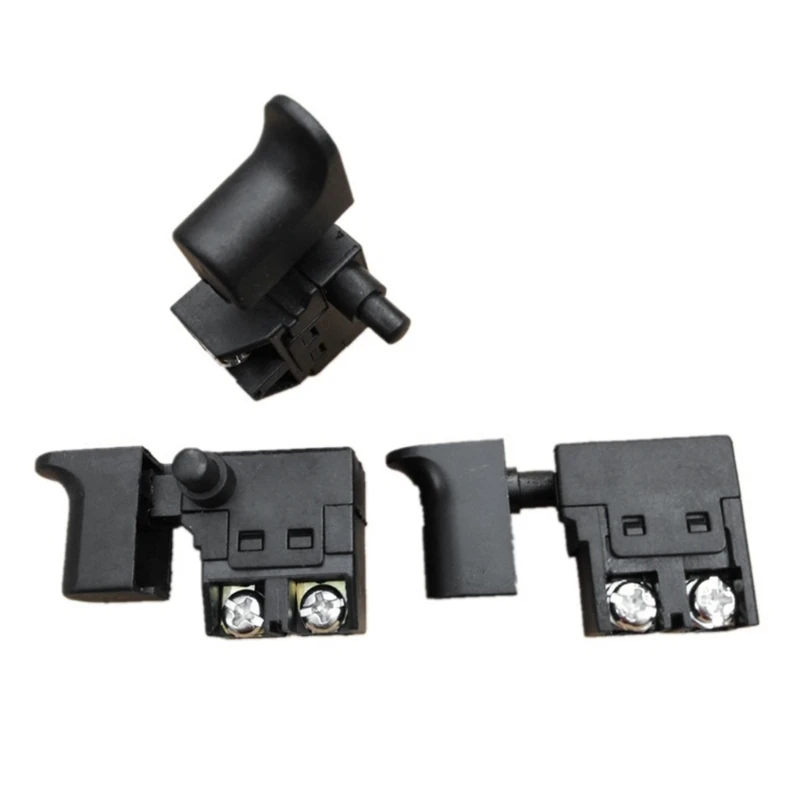 250V 6A สวิทช์สว่านไฟฟ้าไฟฟ้าเจาะความเร็ว Control Trigger ปุ่มสวิทช์ไฟฟ้า Trigger ปุ่มสวิทช์