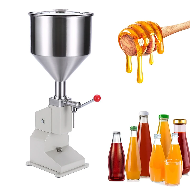 

5~50ml A03 Manual Quantitative Cream Liquid Filling Machine for Shampoo Cosmetic Liquid Paste Oil Filler