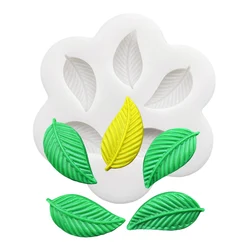 Leaf Silicone Cake Baking Mold Sugarcraft Chocolate Cupcake Baking Mould Resin Tools Fondant Cake Decorating Tools
