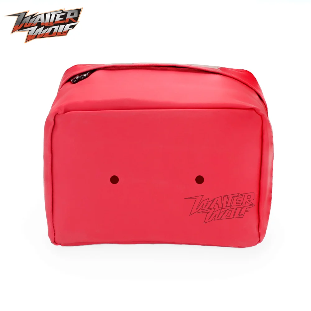 For HONDA CR Rear Seat Fender Pack Tool Bag Universal Motorcycle Off-Road Tools Packaging Storage CR80R 85R 125R 250R 500R LOGO