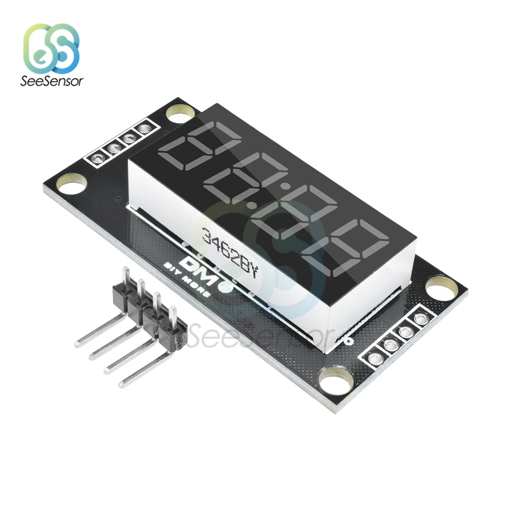 0.36 Inch TM1637 4 Bits Digital LED Display Tube Module Decimal 7 Segment with Clock For arduino