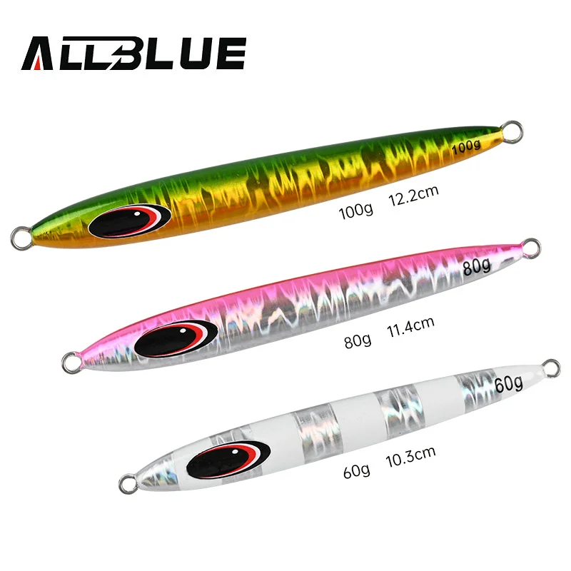 ALLBLUE Cuchara de jigging metal profesional para pesca - imagen 5
