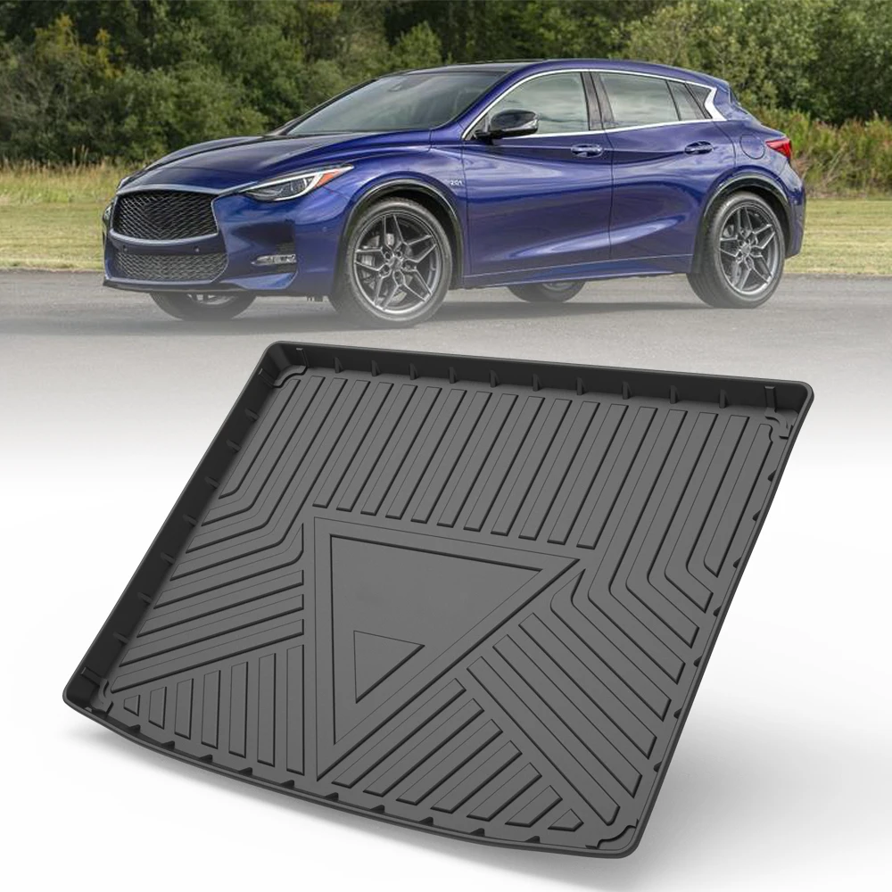 Custom TPE Car Trunk Mat For Infiniti QX30 2017 2018 2019  For Infiniti QX50 2019-2020 Car Accessories Custom Cargo Liner