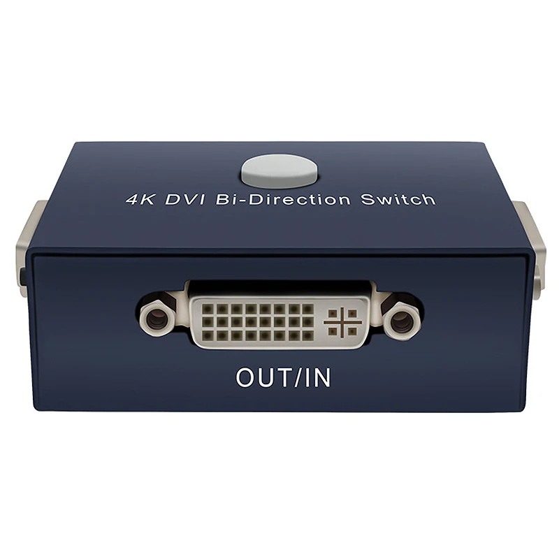 Двухнаправленный переключатель HDMI, 4K, 30 Гц, 2x1, DVI, UHD 4K x 2K разветвитель для HDTV/PS4/ One/Apple TV/Fire Stick