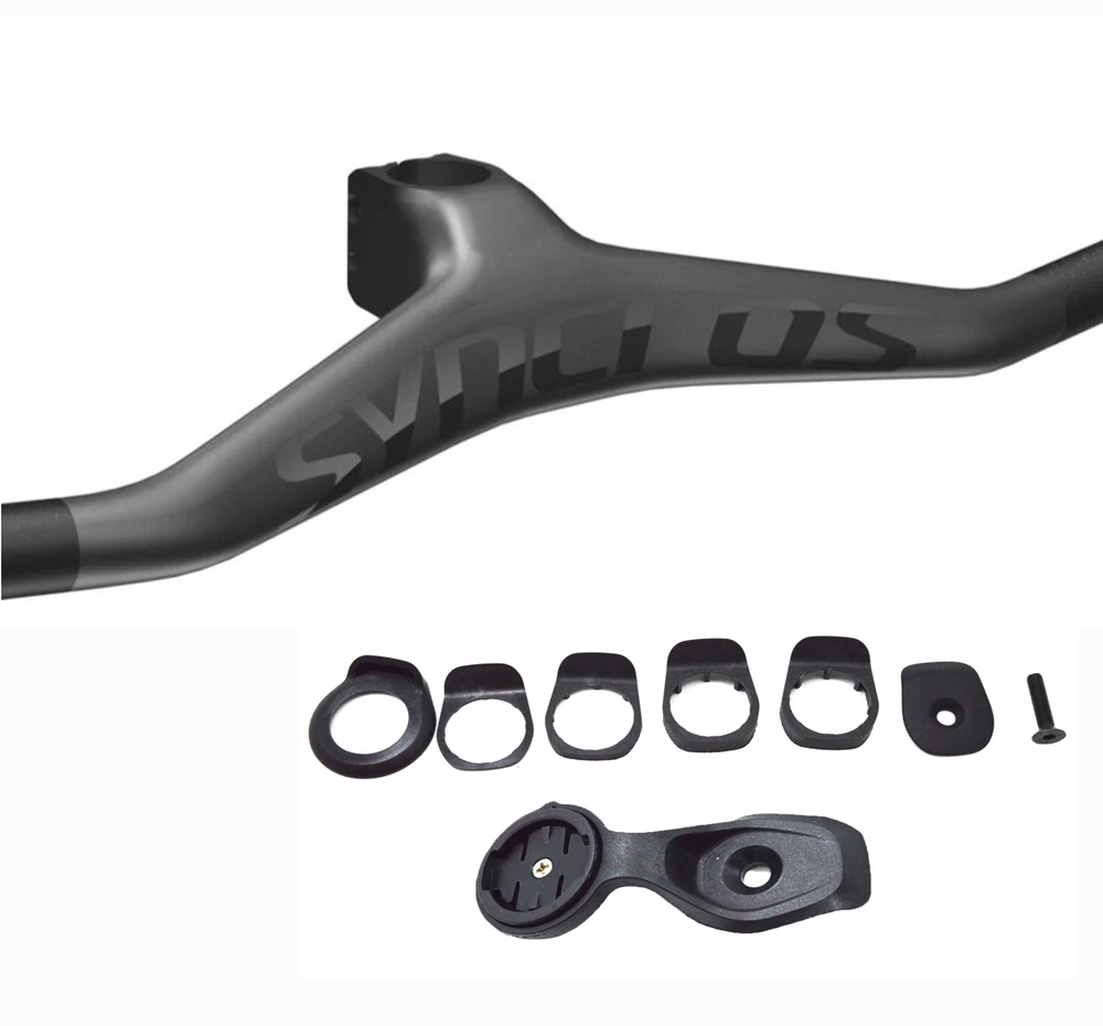 

Syncros Angle 8 17 25 Degree Mountain Bicycle Full Carbon Fiber Handlebar with Stem Length 60 to 110mm and Spacers and Mount