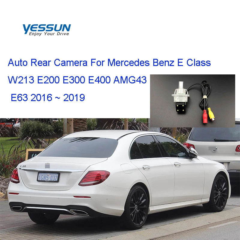 Car Reversing Camera For Mercedes Benz E Class W213 E200 E300 E400 AMG43 E63 2016 2017~2019 NTSC vehical backup camera