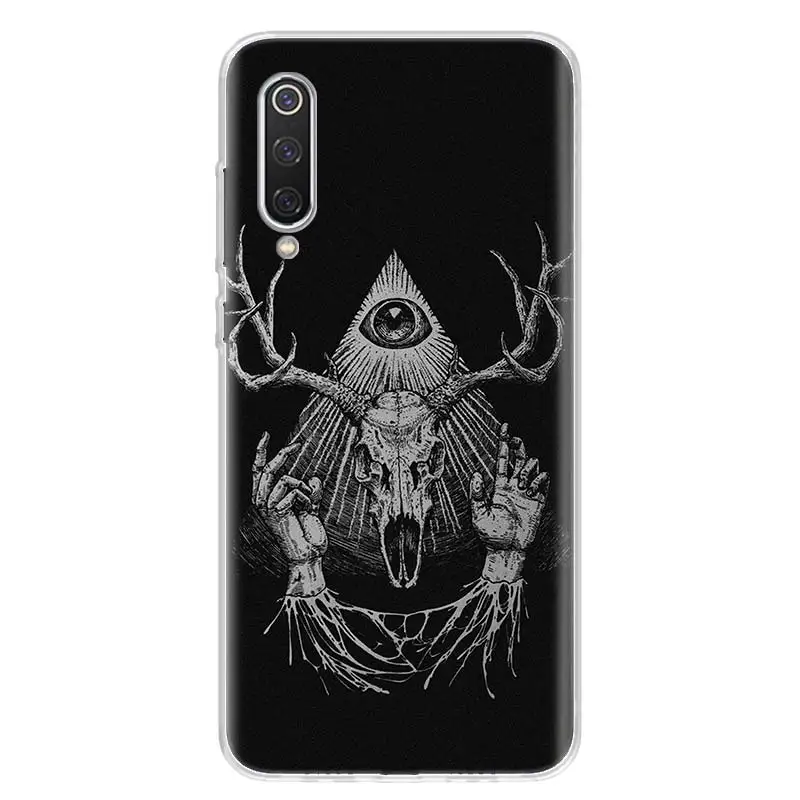 Devil Satan Phone Case For Xiaomi Redmi Note 13 Pro Plus 5G Cover 12 12C 10X 10C 10A 9 10 9T 9C 9A 8A 8 7A 7 6A 6 K40 Capa Coque