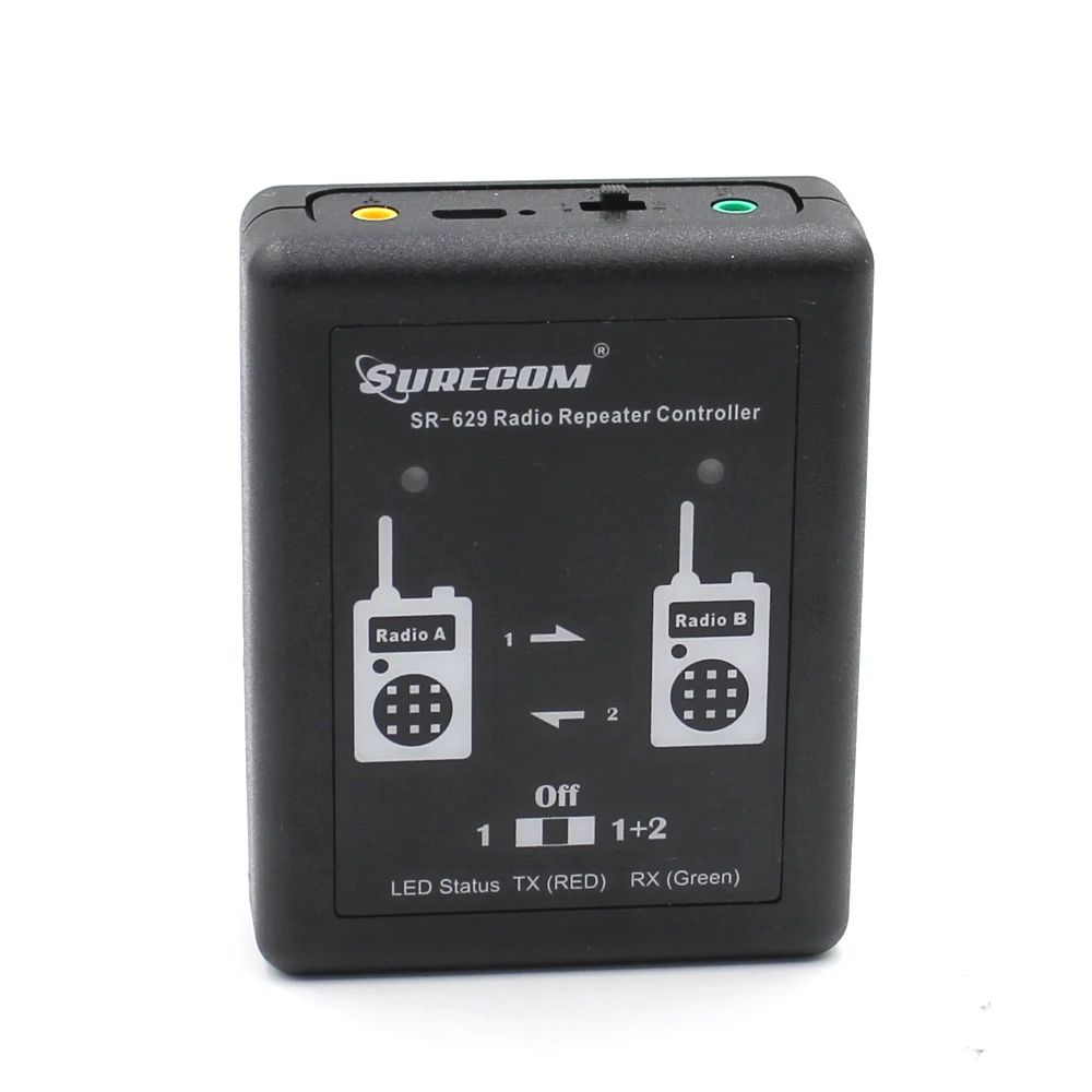 Surecom SR-629 Duplex Repeater Controller Cross Band SR629 for Walkie talkie Two Way Radio Relay Controller Relay Box