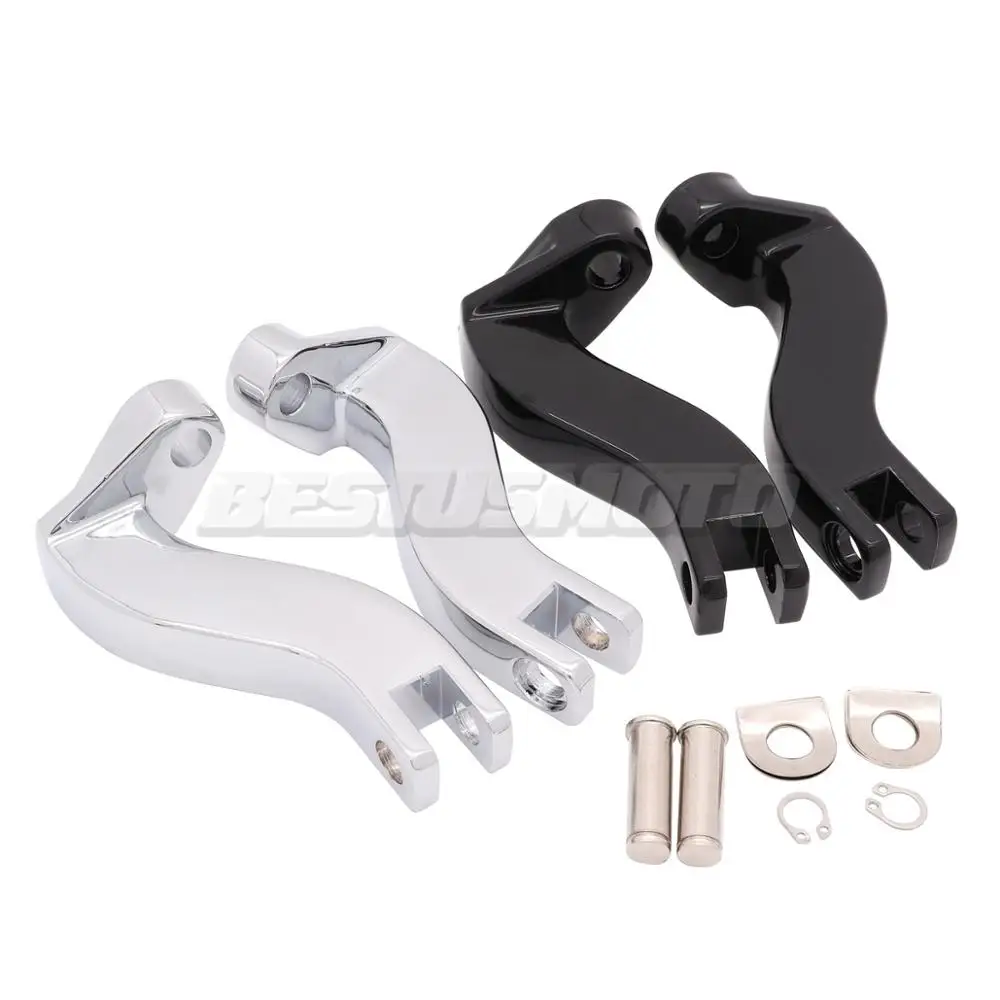 Passenger Foot Pegs Mounting Kit For Harley Touring Models CVO Electra Street Glide Road Glide Road King FLHT FLHR FLTR FLHX