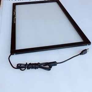 43 بوصة الأشعة تحت الحمراء 20 نقطة شاشة تعمل باللمس شاشة تعمل باللمس بالأشعة تحت الحمراء لوحة متعددة اللمس تراكب لشاشة الكمبيوتر أعلى 9 مبيعات لوحة تلفزيون مقاس 43 بوصة - رقم 7