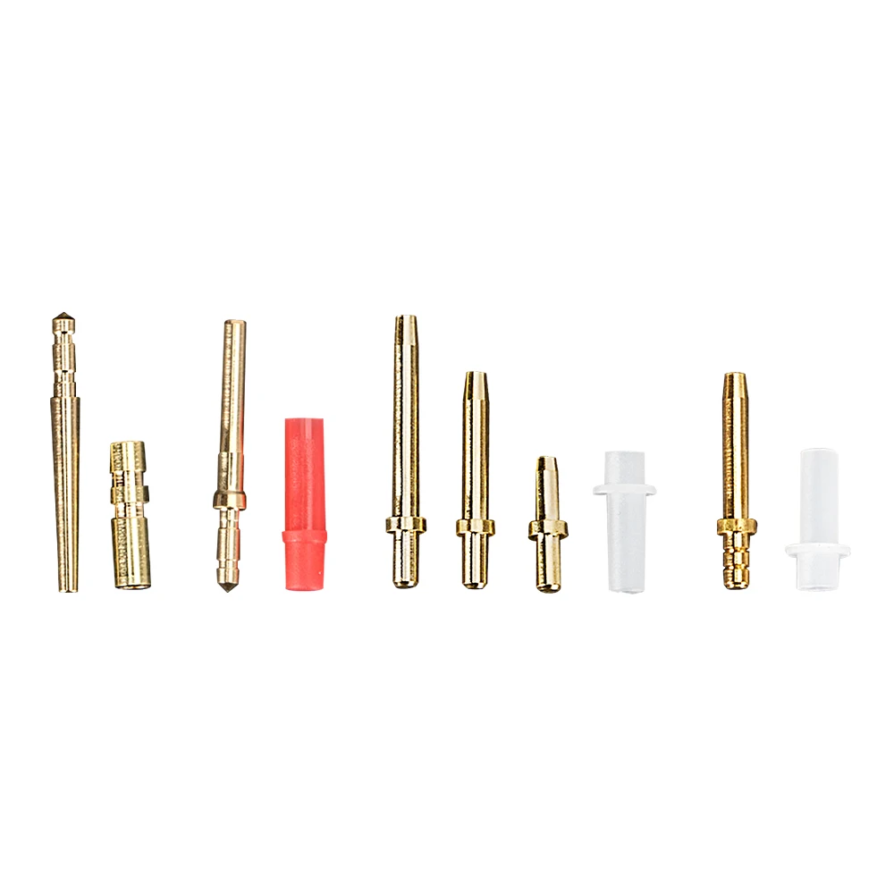 1000 Set Dowel Pins Dental Laboratory Brass Single Pin with Plastic Sleeves On Stone Model Tools