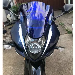 Windscreen For 2003 2004 Suzuki GSX-R1000 GSXR1000 GSX-R GSXR 1000 K3 K4 Screen Windshield Iridium Smoke Blue