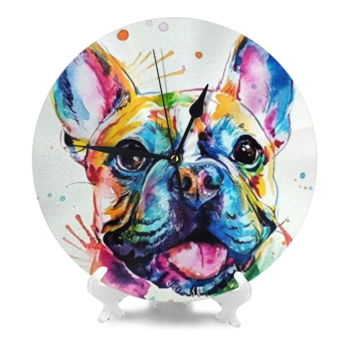 French Bulldog Dog 1148 Watches Wall Decor Room Wall Clock Kitchen Clock Home Decor Loft Style