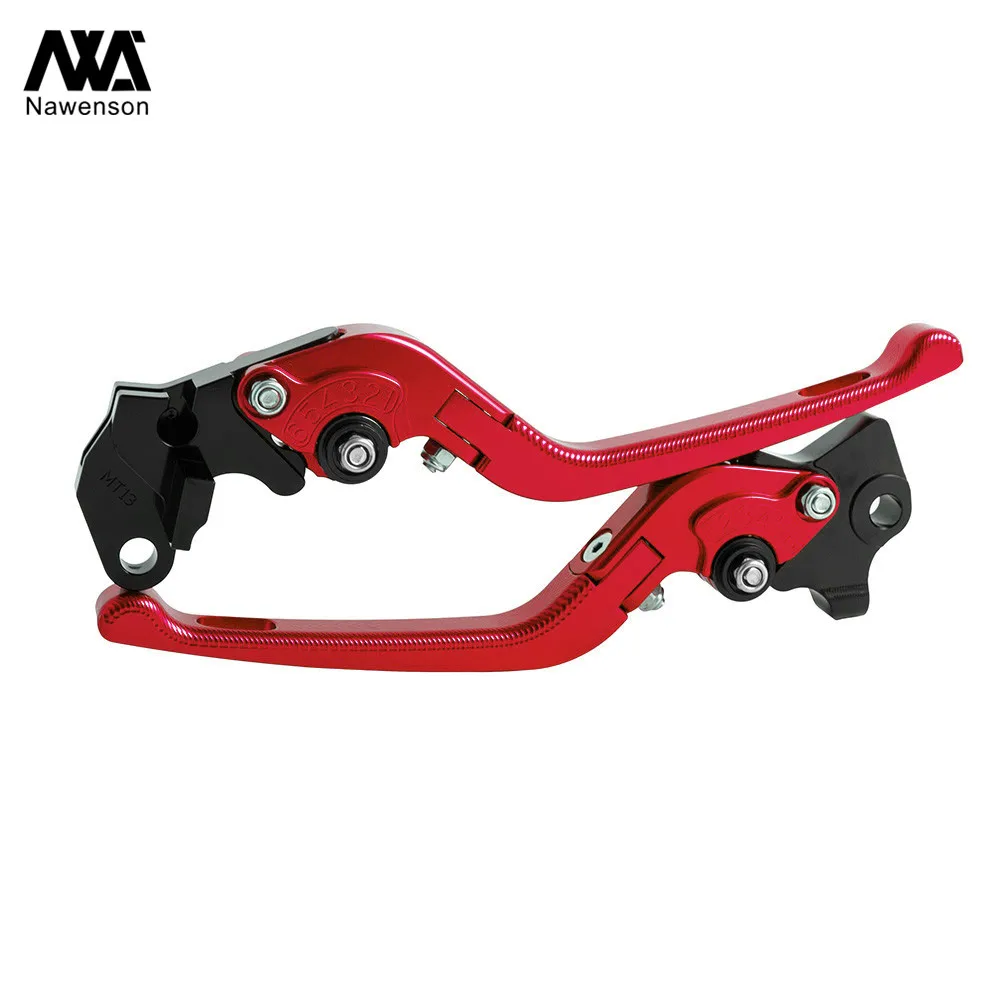 For CB1000R 2008-2016, CNC Aluminum 3D Adjustable Folding Motorcycle brake clutch handle lever for CBR1000RR/Fireblade 2004-2007