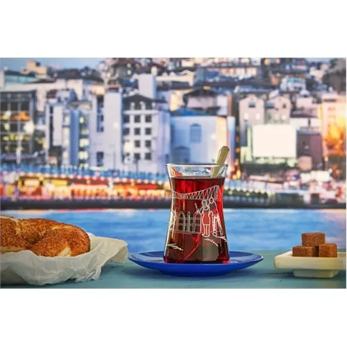 DOLBOVI 4 Personality Tea Set Meet Me In Istanbul-Istanbul Landscape