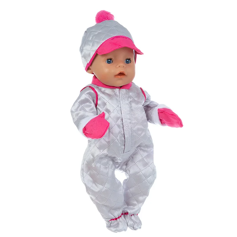 2023 New Fashion winter Doll Clothes Fit For 18inch/43cm  Baby New Born Doll clothes reborn Doll Accessories