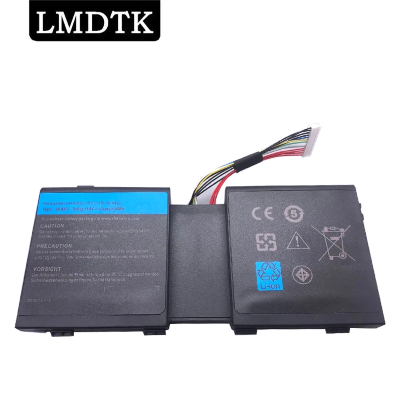 

LMDTK New 2F8K3 Laptop Battery For Dell Alienware 17 18 M17X R5 M18X R1 0KJ2PX KJ2PX G33TT 14.8V 86WH