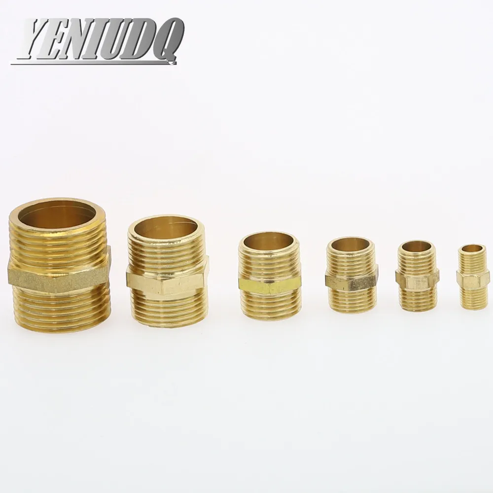 Brass Pipe Hex Fitting Quick Adapter 1/8\