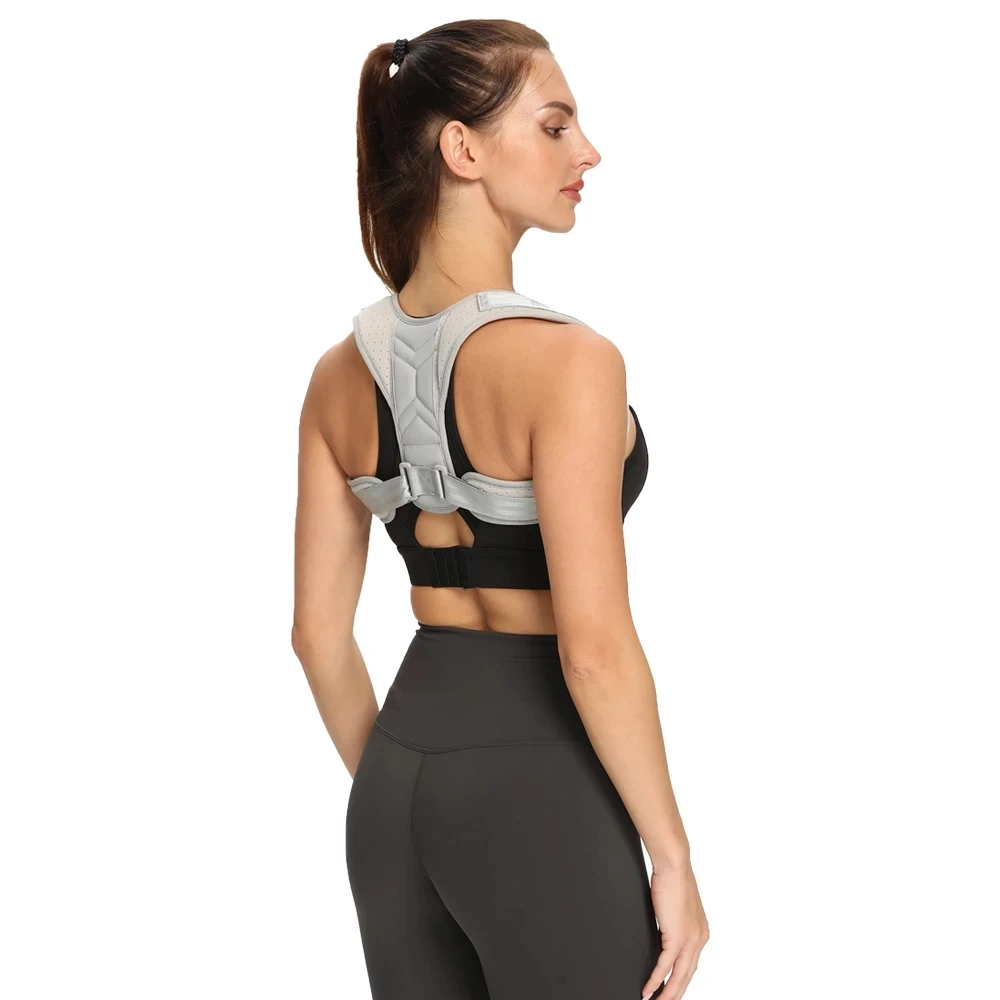 Posture Corrector Clavicle Spine Back Belt Adjustable Unisex Upper Back Shoulder Lumbar Posture Correction