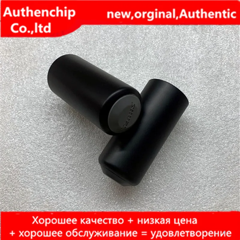 10PC New Wireless Microphone Cover Battery Screw On Cap Cup Back Cover For Shure PGX24 SLX24 SM58 BETA58 Handheld WITH LOGO