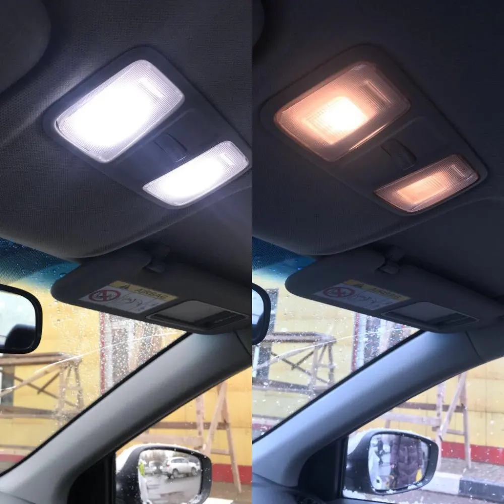 Per KIA RIO K2 2006-2017 Hyundai Solaris Accent luci interne cupola mappa tetto lampade a LED lampada da lettura tronco Canbus pannello lampadine