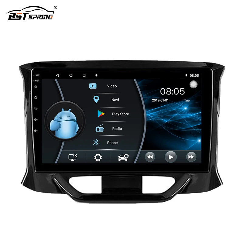 BOSSTAR Android Car Radio Stereo For LADA Xray X ray 2015-2019 Car Video GPS Navigation